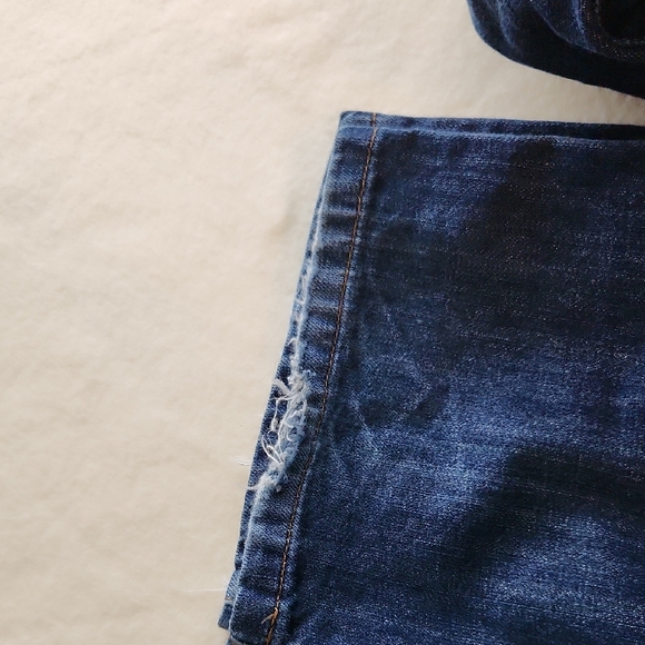 Lucky Brand 221 Original Straight Blue Relaxed Fit Jeans Men's Size 38 X 30 - Picture 7 of 7